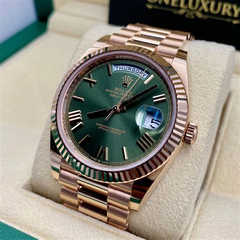 montre rolex everose|rolex day date 40 228235.